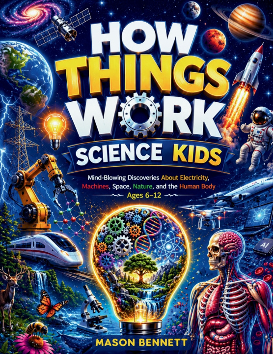 Książka HOW THINGS WORK SCIENCE KIDS Mason Bennett