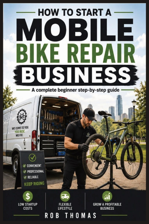 Livro How to Start a Mobile Bike Repair Business RobThomas Studio