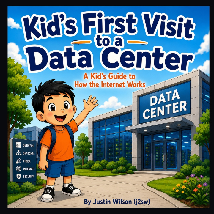 Book Kid's first visit to a Data Center Justin Wilson