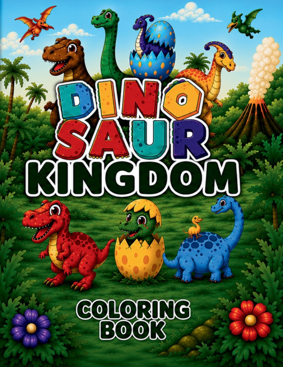 Книга Dinosaur Kingdom EmpowerColor Press