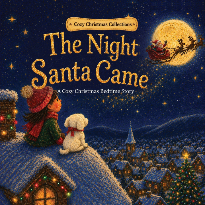 Könyv The Night Santa Came Cute Kids Print