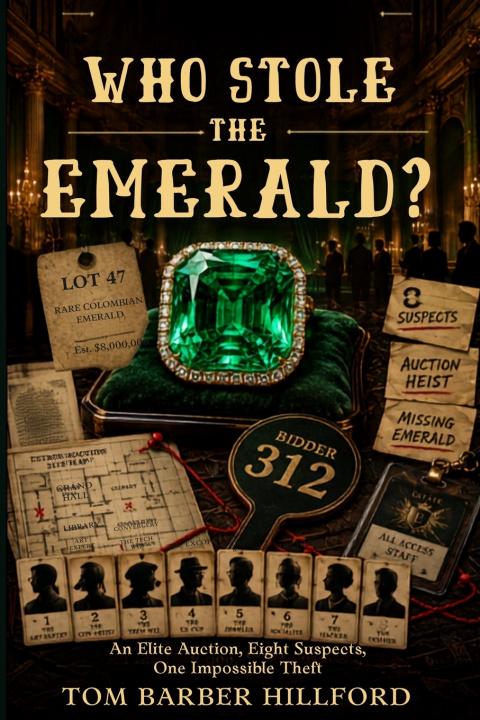 Książka Who Stole The Emerald? Tom B Hillford