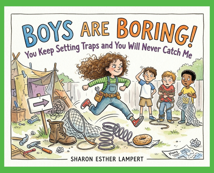 Livro Boys Are Boring Sharon Esther Lampert