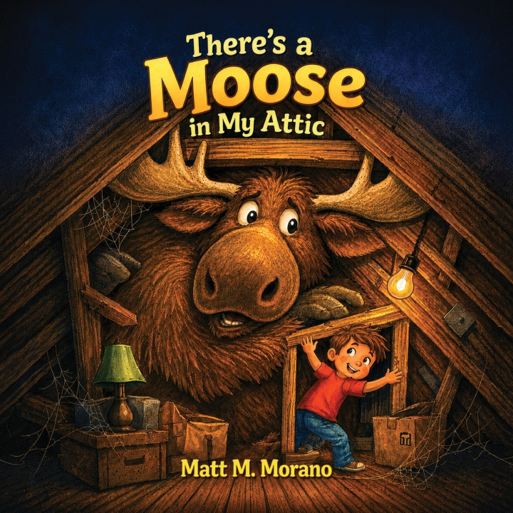 Könyv There's a Moose in My Attic Matt Morano