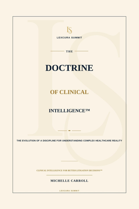 Buch The Doctrine of Clinical Intelligence Michelle Carroll