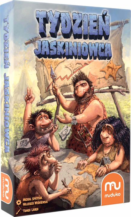 Knjiga Gra Tydzień Jaskiniowca 