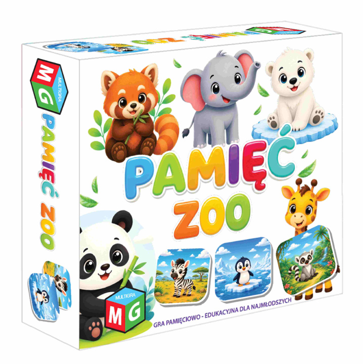 Carte Gra Pamięć Zoo 