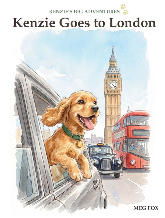 Livro Kenzie Goes to London Meg Fox