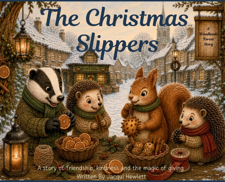 Książka The Christmas Slippers Jacqui Hewlett