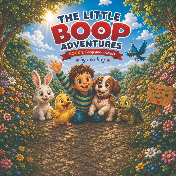 Livro The Little Boop Adventures Leo Ray