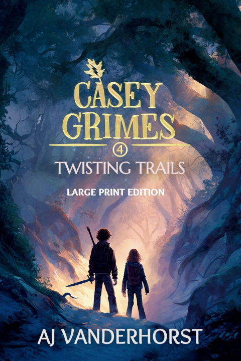 Könyv Twisting Trails (Large Print) AJ Vanderhorst