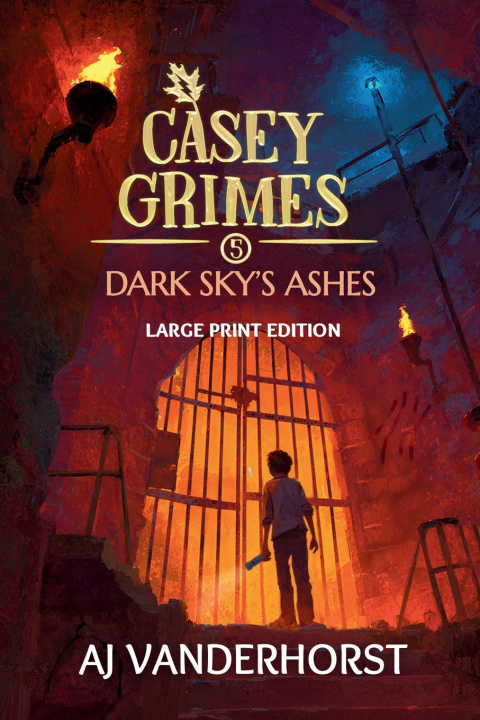 Książka Dark Sky's Ashes (Large Print) AJ Vanderhorst