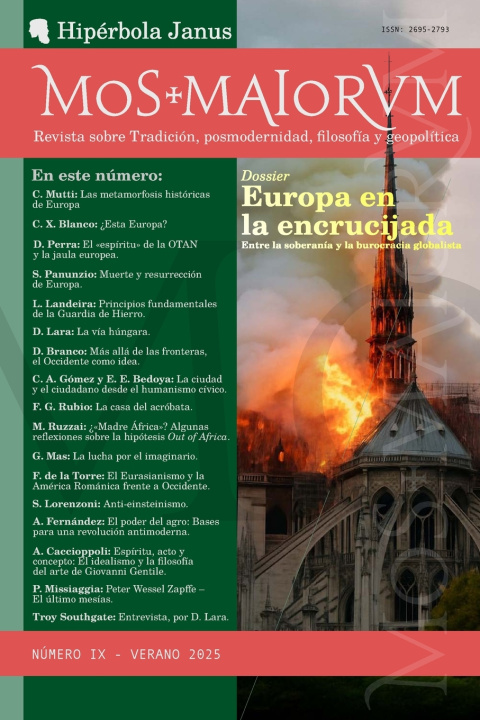 Książka MOS MAIORVM IX Ángel Fernández Fernández