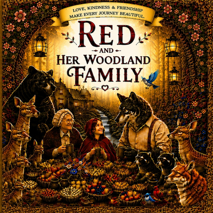 Könyv RED AND HER WOODLAND FAMILY Belkacem Cheraque