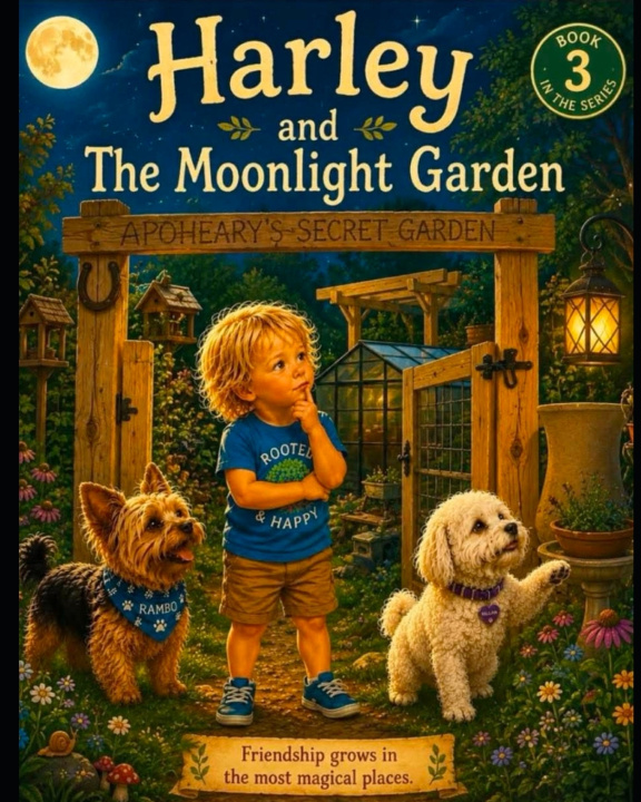 Könyv Harley and The Moonlight Garden Angela D. Coleman