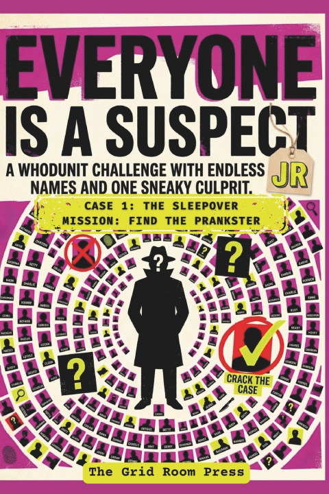 Libro EVERYONE IS A SUSPECT JR The Grid Room Press