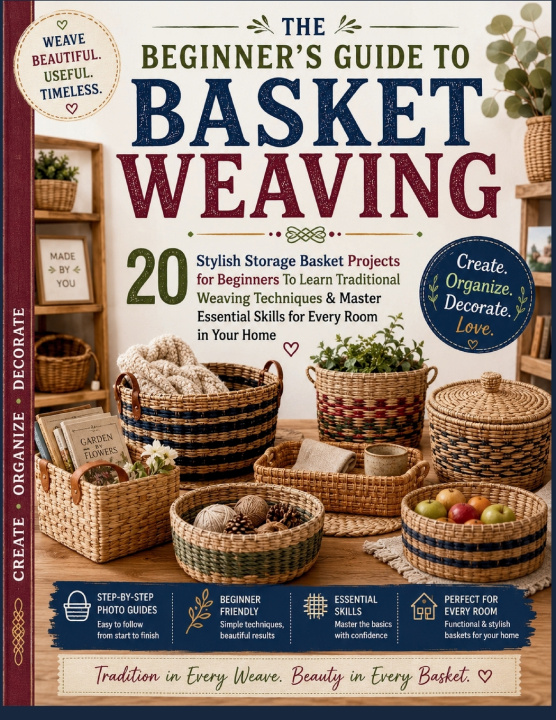Книга The Beginner's Guide to Basket Weaving Lot Hamber
