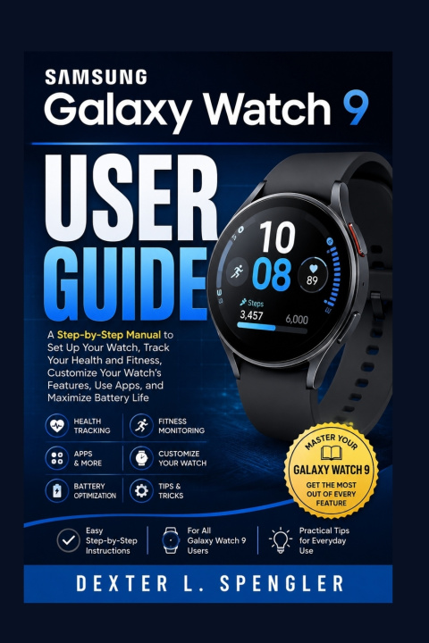 Книга SAMSUNG GALAXY WATCH 9 USER GUIDE Dexter L. Spengler