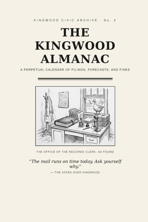 Kniha The Kingwood Almanac Sandy Harper