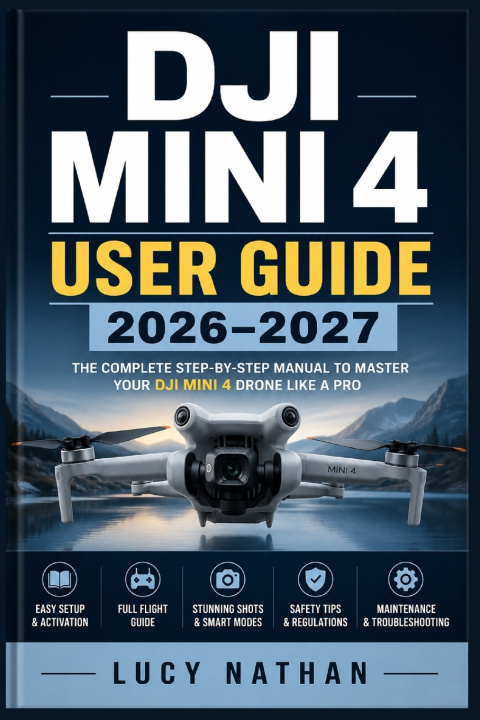 Książka DJI Mini 4 User Guide 2026-2027 Lucy Nathan