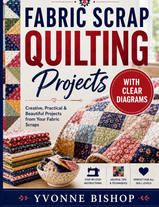 Carte Fabric Scrap Quilting Projects Yvonne Bishop