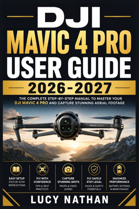 Книга DJI Mavic 4 Pro User Guide 2026-2027 Lucy Nathan