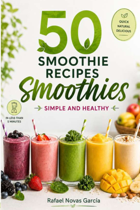 Książka 50 Smoothie Recipes Rafael Novas García