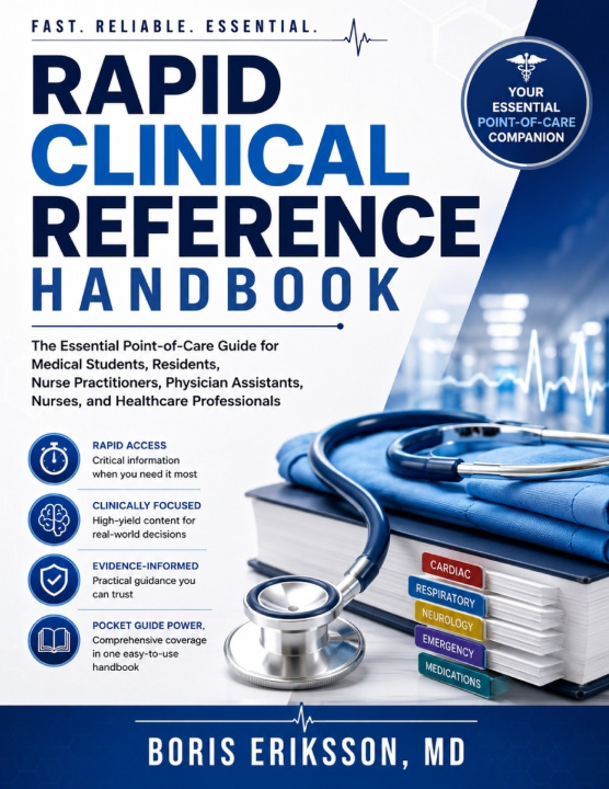 Książka Rapid Clinical Reference Handbook Boris Eriksson MD