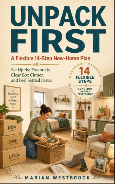 Boek Unpack First Marian Westbrook