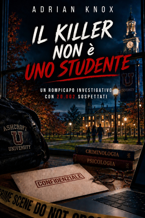 Buch IL KILLER NON È UNO STUDENTE Adrian Knox
