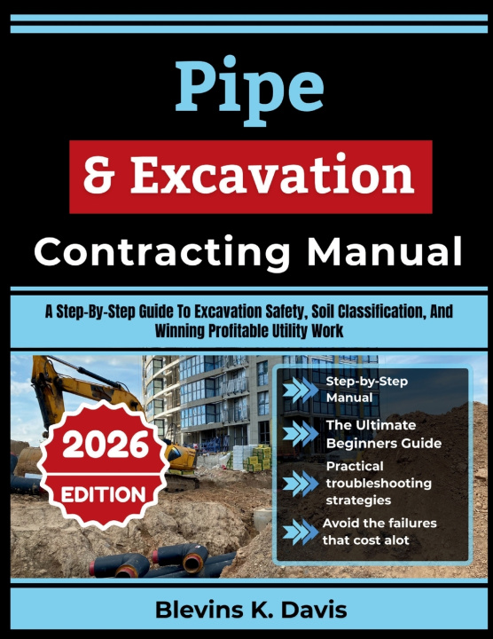 Książka Pipe & Excavation Contracting Manual Blevins K. Davis