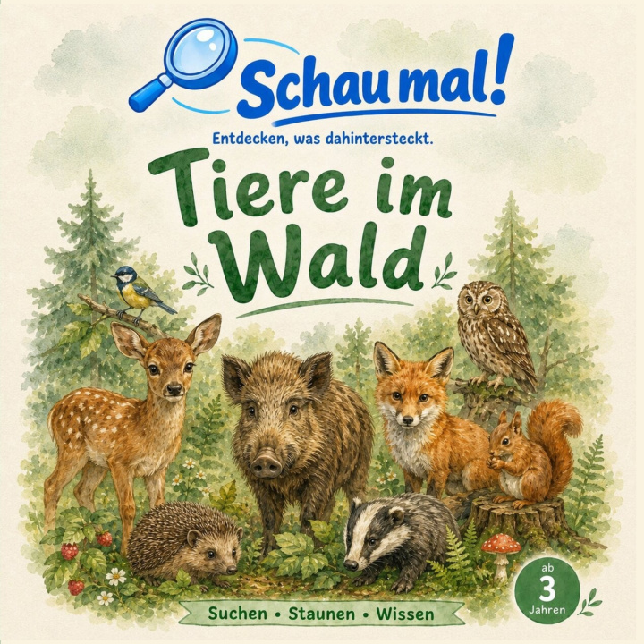 Книга Tiere im Wald Lina Morgen