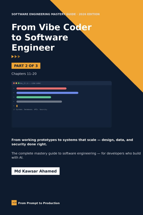 Книга From Vibe Coder to Software Engineer Md Kawsar Ahamed