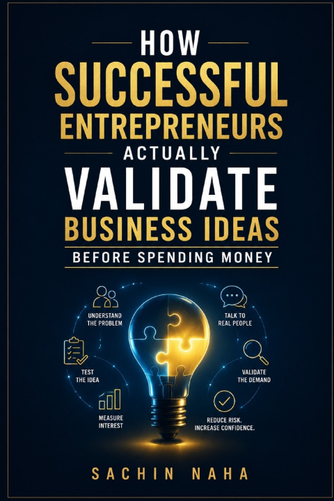 Buch How Successful Entrepreneurs Actually Validate Business Ideas Before Spending Money Sachin Naha