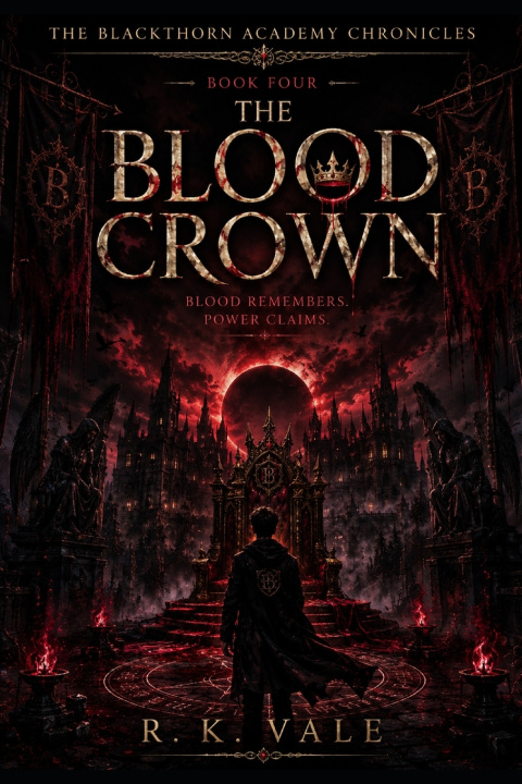 Libro THE BLOOD CROWN RK VALE