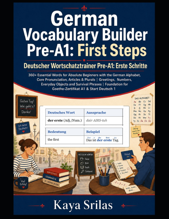 Książka German Vocabulary Builder Pre-A1 Kaya Srilas