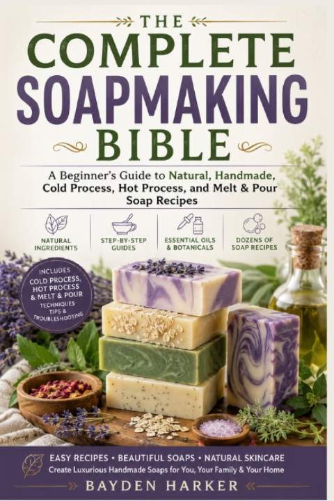 Könyv The Complete Soapmaking Bible BAYDEN HARKER