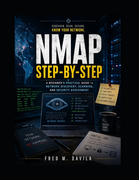 Kniha Nmap Step-by-Step FRED M. DAVILA
