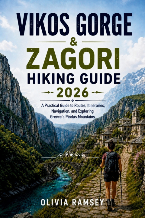 Boek VIKOS GORGE & ZAGORI HIKING GUIDE 2026 OLIVIA RAMSEY