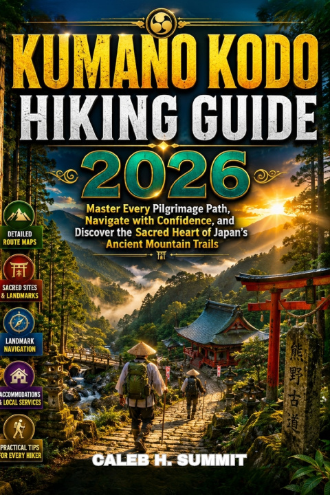 Livro KUMANO KODO HIKING GUIDE 2026 CALEB H. SUMMIT