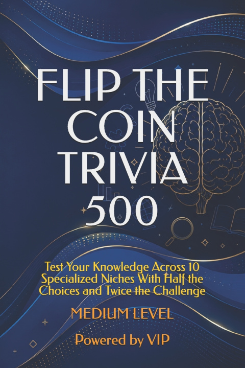 Książka FLIP THE COIN TRIVIA 500 Powered by VIP
