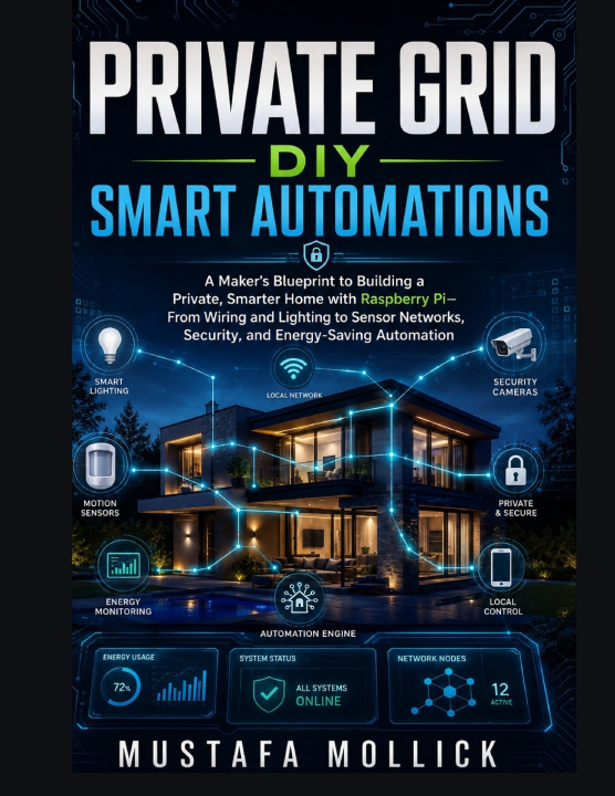 Kniha PRIVATE GRID DIY SMART AUTOMATIONS Mustafa Mollick