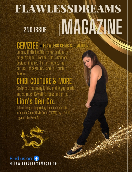 Książka FlawlessDreams Magazine Leeonessa Cruz