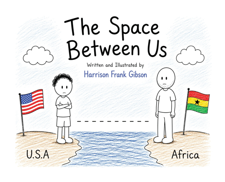 Kniha The Space Between Us Harrison Frank Gibson