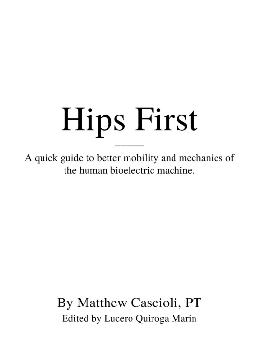 Книга Hips First Cascioli