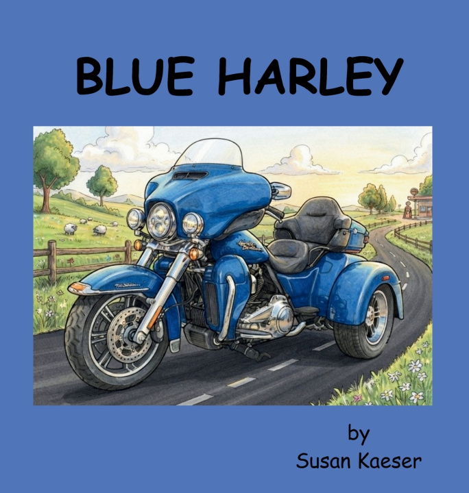 Livro Blue Harley Susan Kaeser