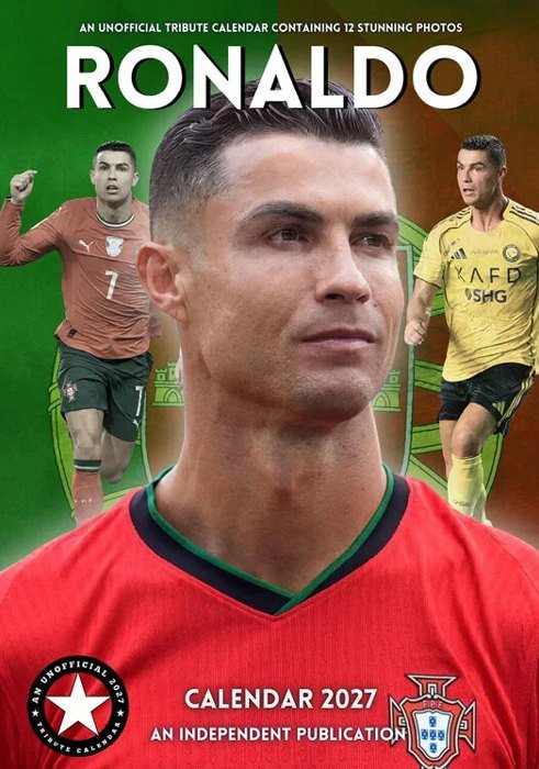 Buch Kalendář 2027 - Ronaldo A3 