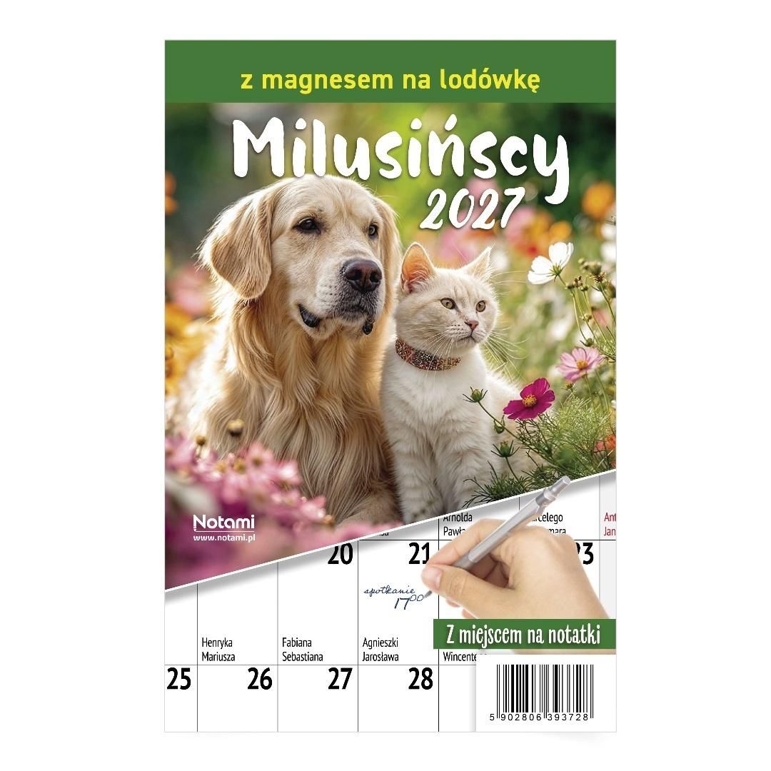 Buch Kalendarz 2027 Milusińscy z magnesem 