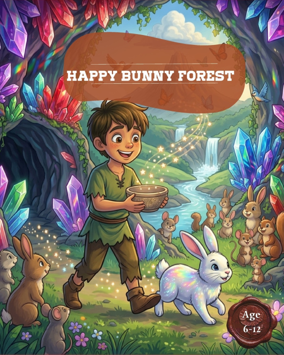 Libro Happy Rabbit Forest -Children's stories Dalya Ahmed
