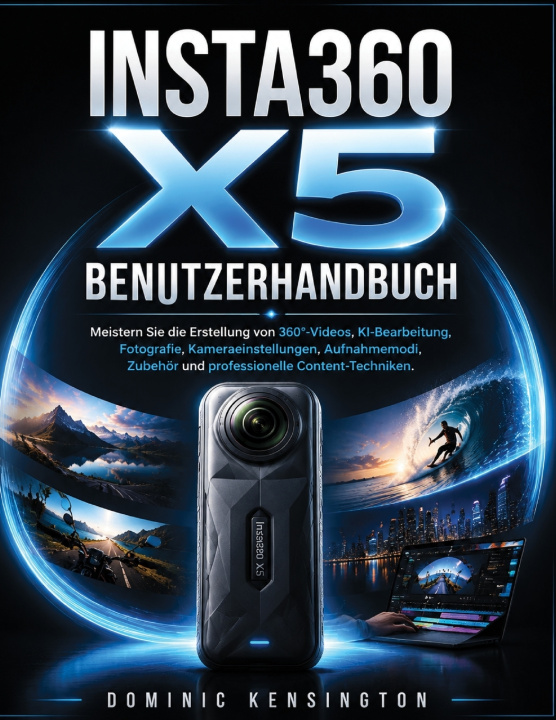 Buch Insta360 X5 Benutzerhandbuch Dominic Kensington